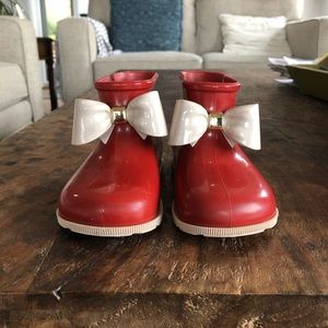 Mini Melissa rain boots
